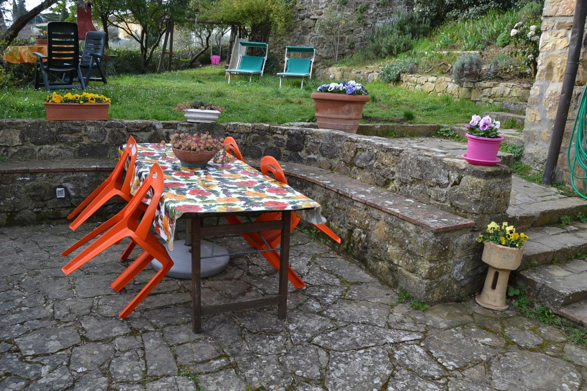 潘札诺Agriturismo Podere La Casa公寓 外观 照片
